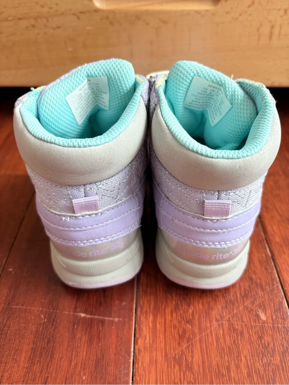 Stride Rite Girls Light Purple Snow Boots